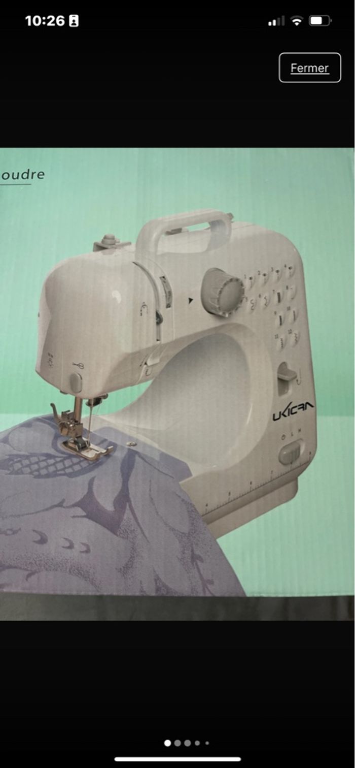 Machine à coudre 12 points
