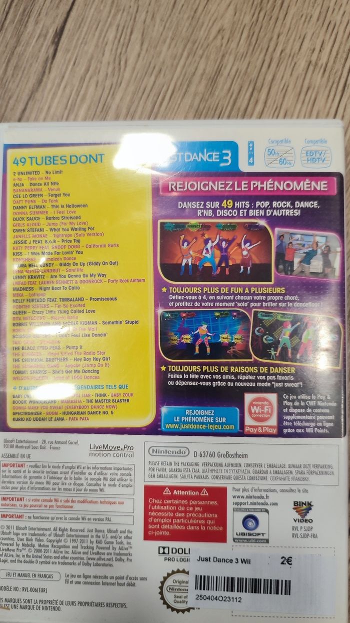Just dance 3 wii - photo numéro 3