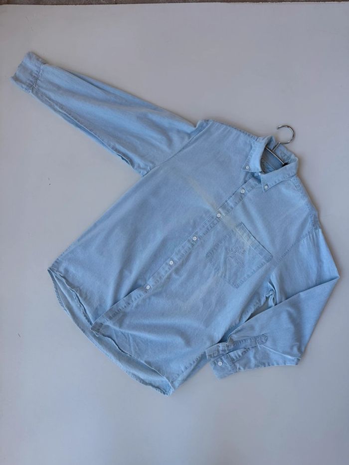 Chemise Avec Mention vintage taille 37/38 délavé - photo numéro 4