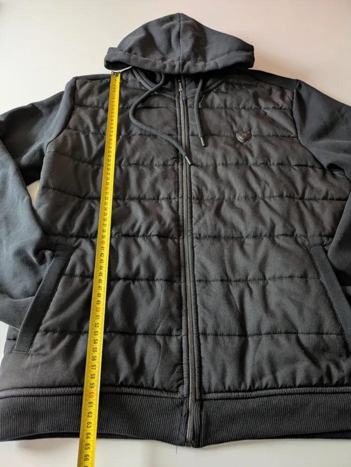 Veste à capuche Benson & Cherry noire – Taille XXL/XL - photo numéro 7