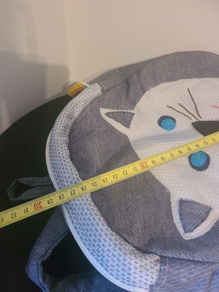 sac à dos tissu chat - photo numéro 2