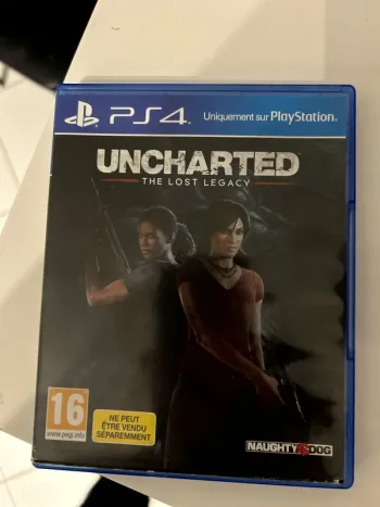Jeu ps4 uncharted