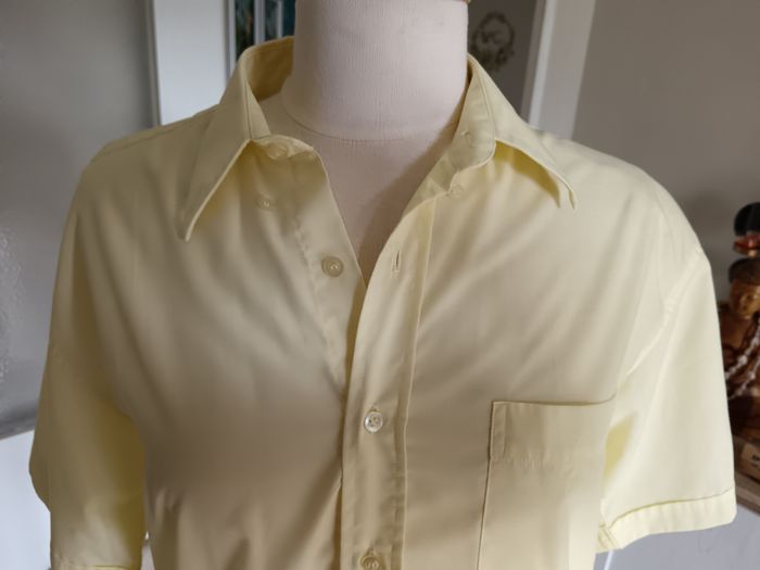 Chemise jaune Philadelphia vintage - photo numéro 7
