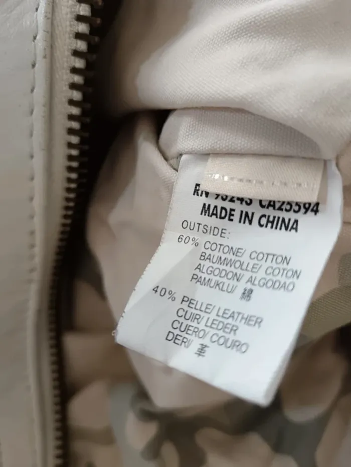 Sac vintage 90/00s y2k diesel coton et cuir - photo numéro 13