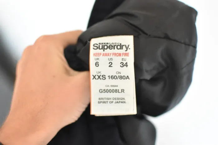 Doudoune Superdry en taille 34 - Bon état - photo numéro 12