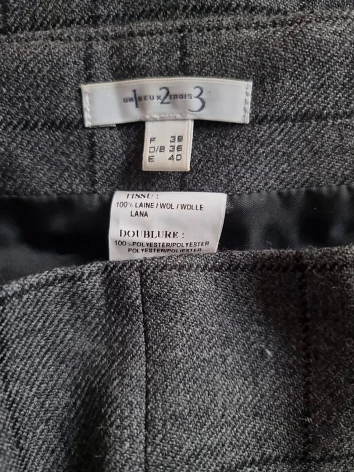 Jupe fausse fente devant 123 - photo numéro 3