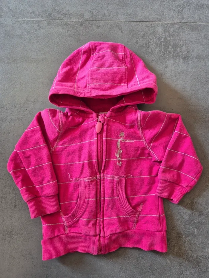 Veste a capuche,  Fille 2 ans