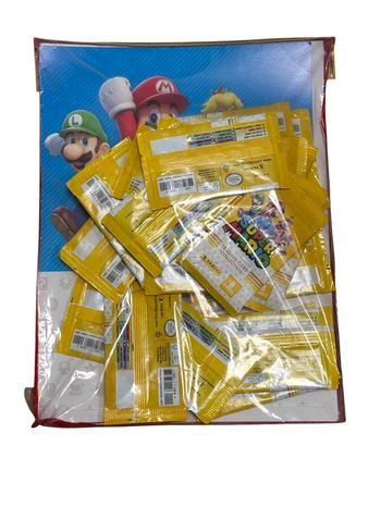 Cartes Panini Super Mario 24 paquets de cartes + protège cartes neuf