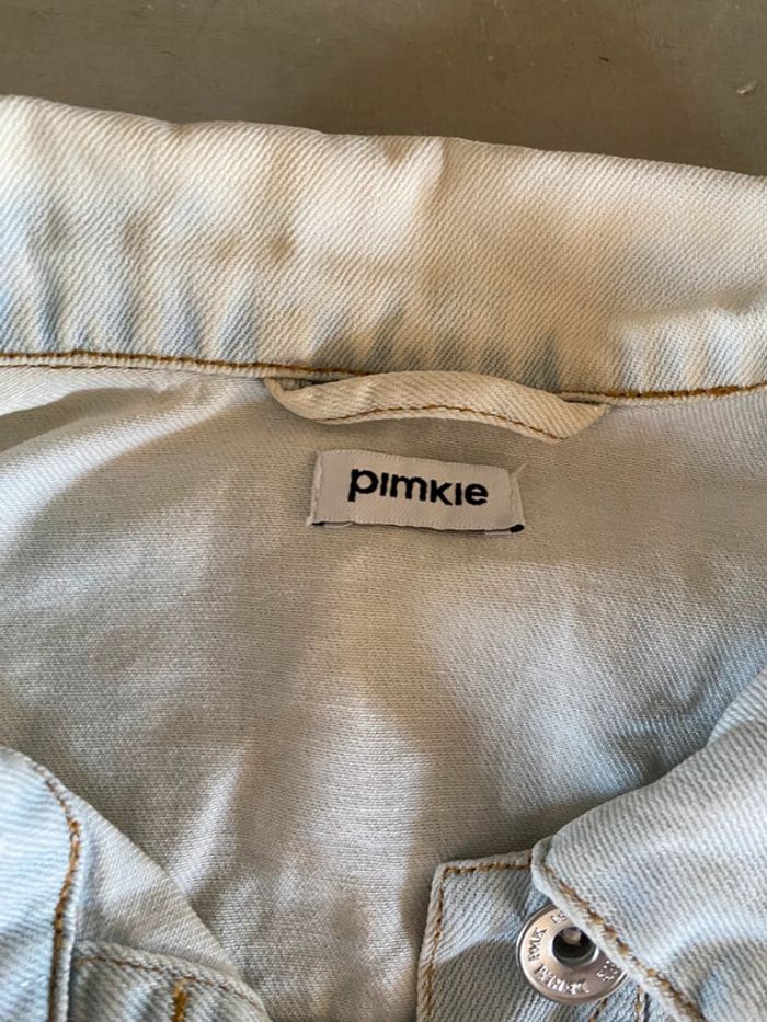 Blouson veste sans manche en jeans Pimkie taille S ou M - photo numéro 14