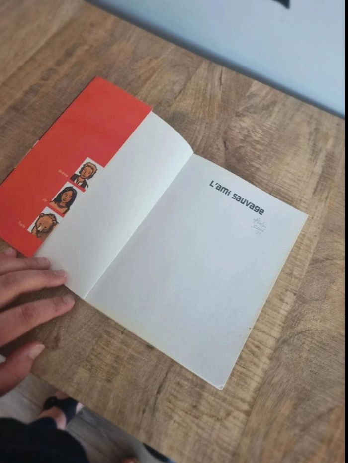 Livre enfant j'aime lire l'ami sauvage - photo numéro 3