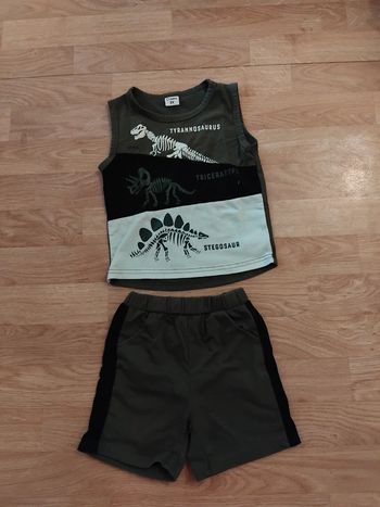 Ensemble shorts garçon 3ans
