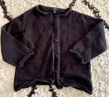 Gilet noir kiabi 24 mois 