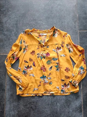Blouse fleurie