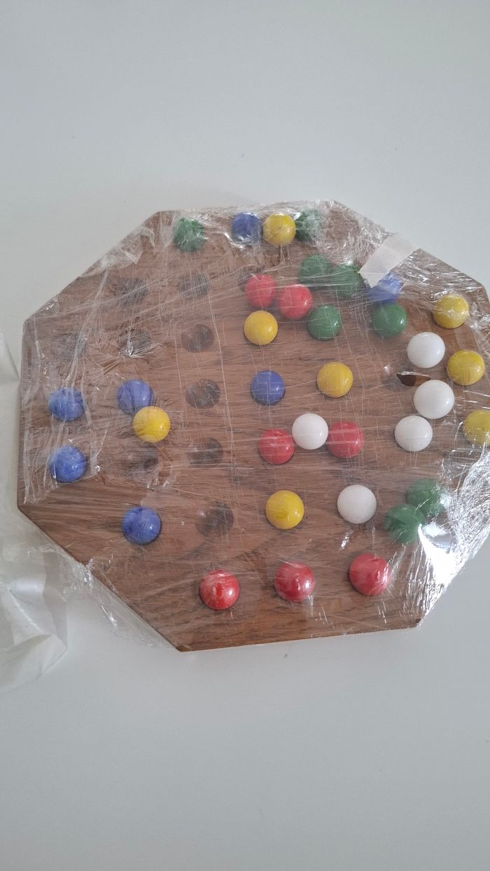 Jeux solitaire en bois