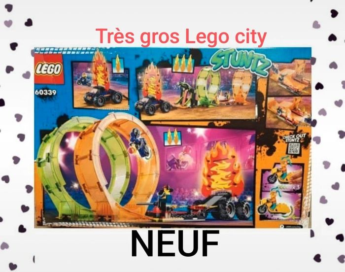 Lego city 60339 stuntz NEUF double cascade