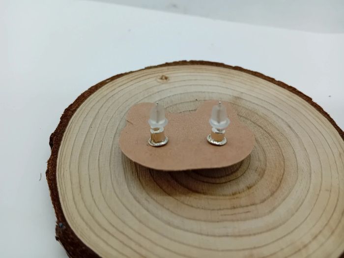 Jolies boucles d'oreille puce carpe koï poisson - photo numéro 4