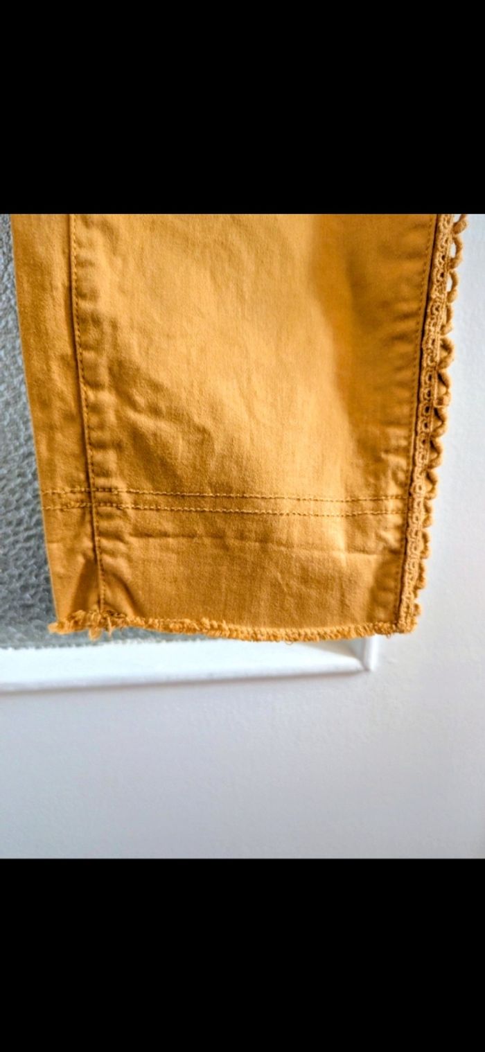 Pantalon chino moutarde labdip - photo numéro 4