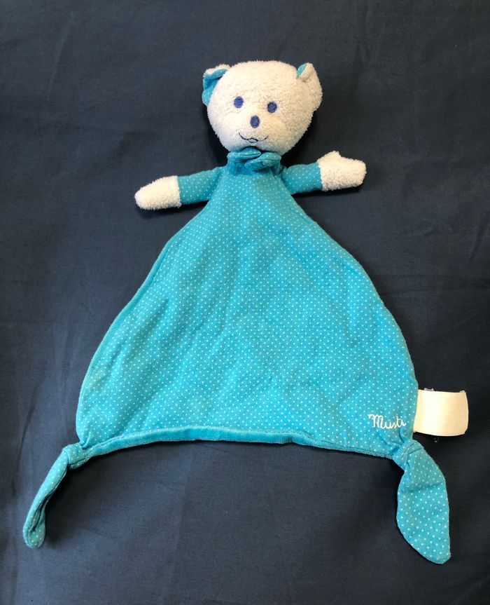Doudou Musti bleu Mustela