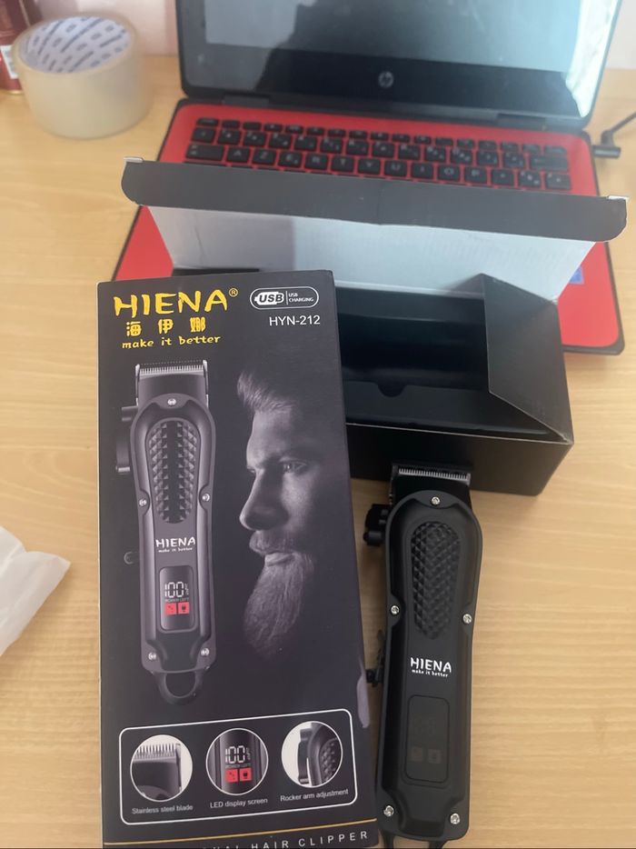 Tendeuse professionnelle pour barbe et cheveux