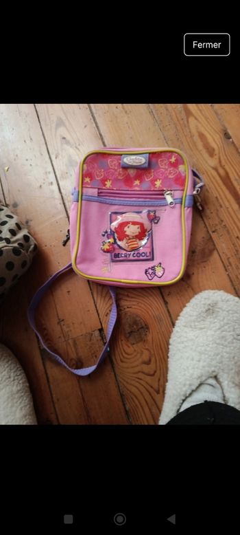 Sac  a  main charlotte aux fraises