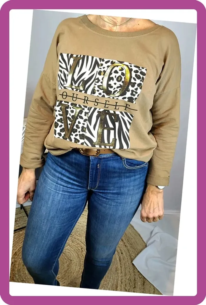 Pull léger Sweat en coton, NEUF avec étiquette