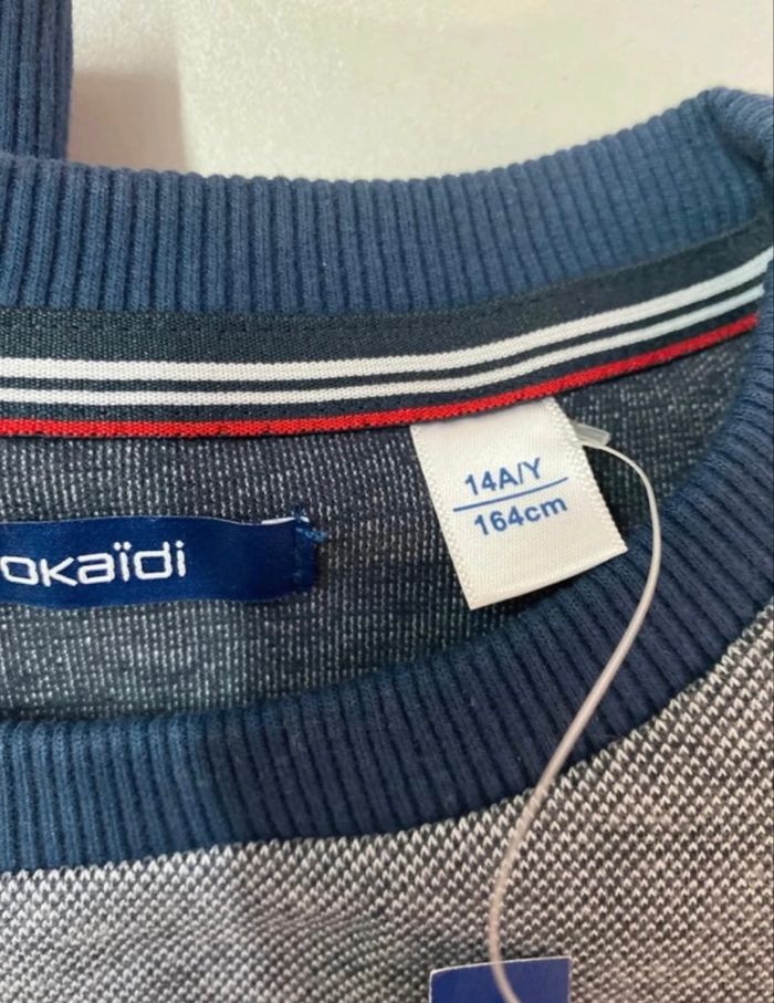 Pull garçon - neuf - Okaïdi - taille 14 ans - photo numéro 4