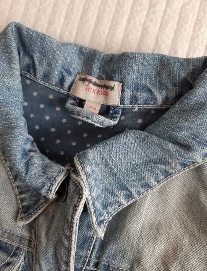 Veste en jean Tex 7/8 ans - photo numéro 5
