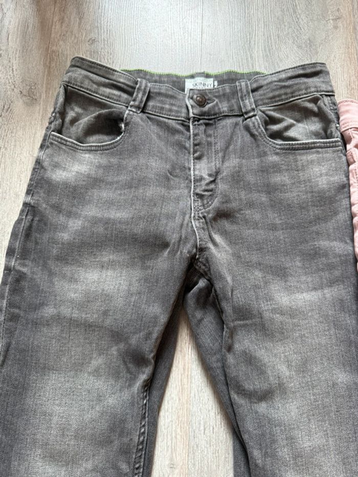 Lot pantalons skinny Kiabi 10 ans - photo numéro 2