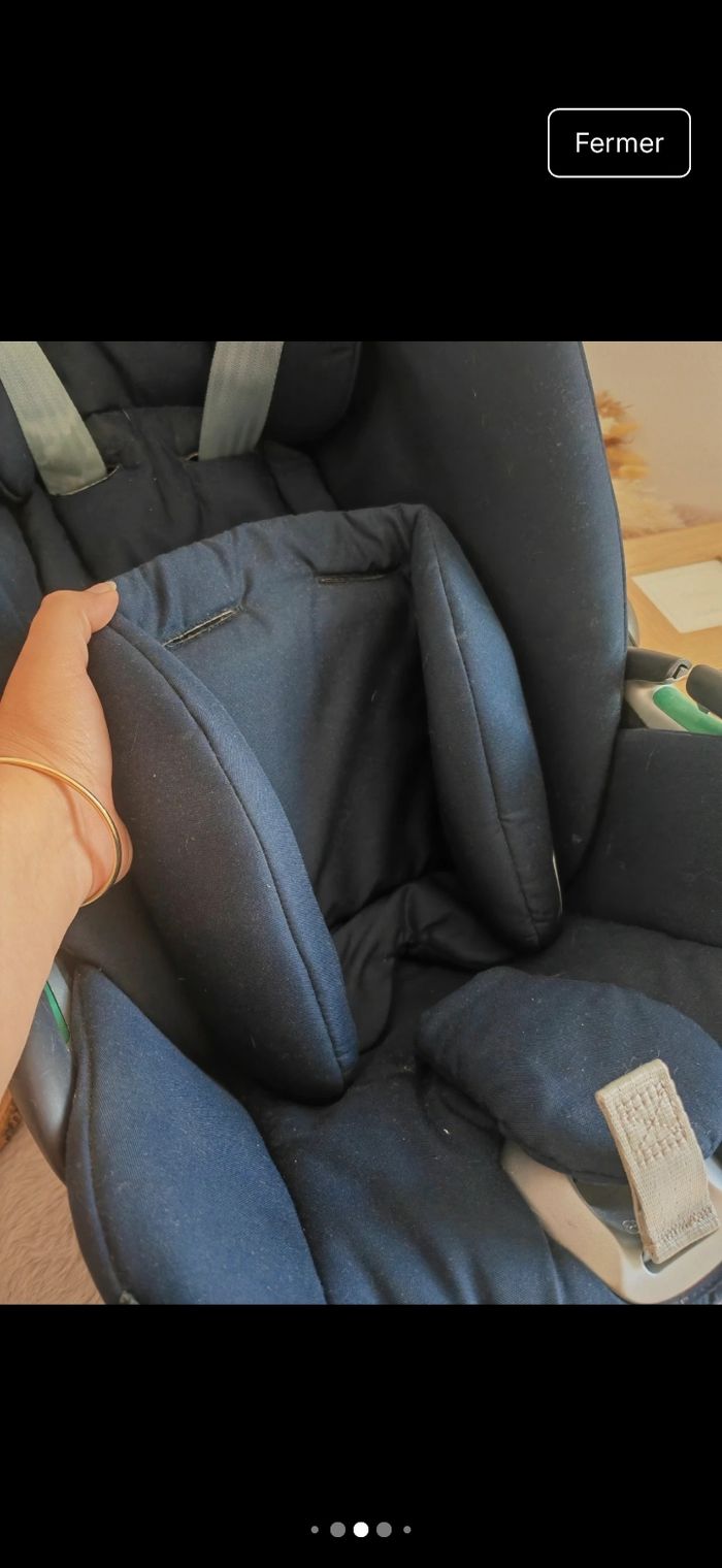 Cosy Cybex Cloud Z2 i-Size inclinable - Très bon état - Jamais accidenté
✔️ Inclinaison à plat | ✔️ Sécurité i-Size | ✔️ Compatible poussettes | Sécurité voiture bébé, confort - photo numéro 4