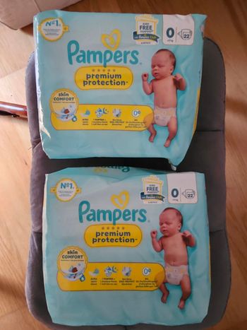 Couches Pampers Taille 0