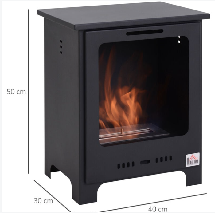 Cheminée bioéthanol sur pied rétro - HOME.OM - photo numéro 4