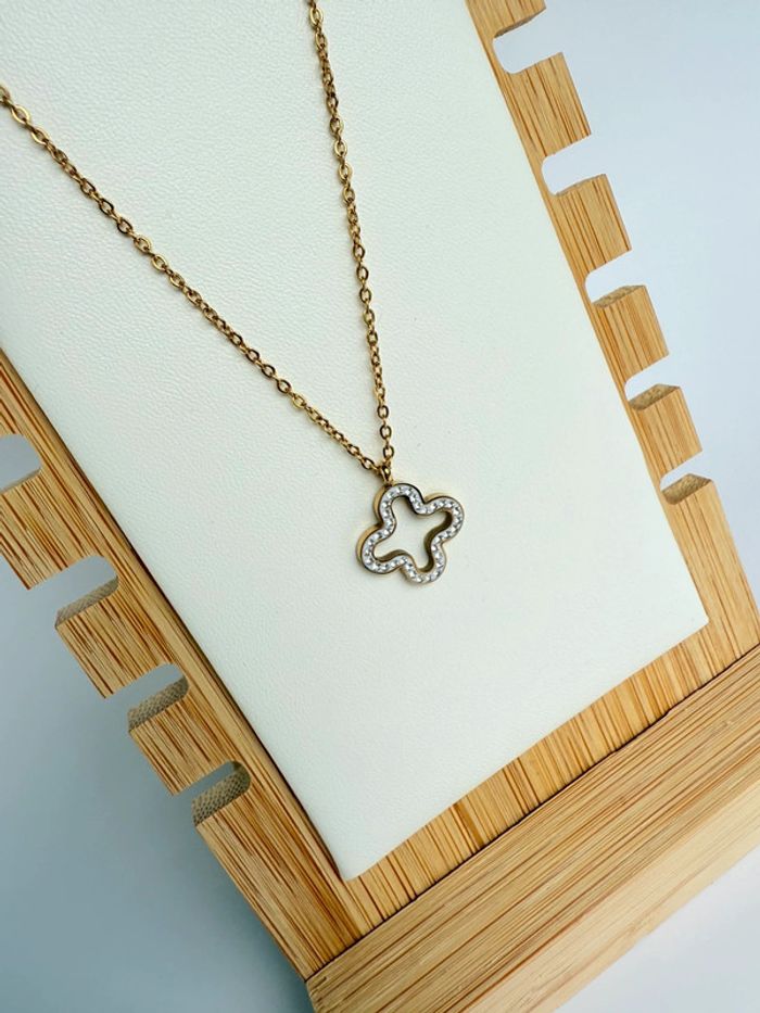 Collier trèfle - photo numéro 3