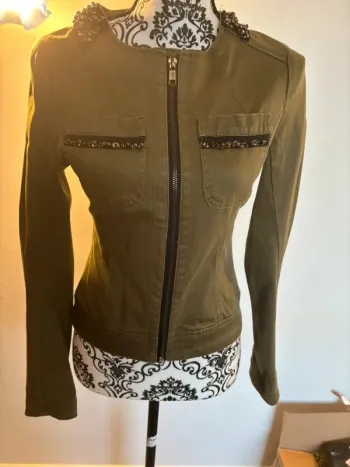 Veste en jean cintrée taille XS