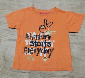 Tee shirt orange