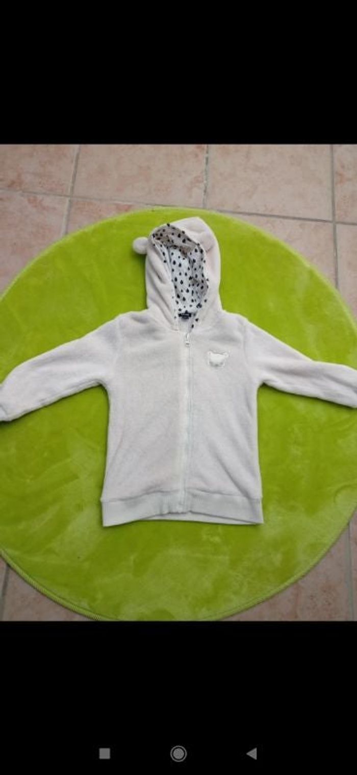 Gilet beige Kiabi taille 4 ans