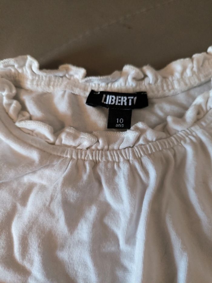 Top manches longues écru 10ans - photo numéro 4