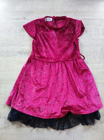 Robe en velours 4 ans 