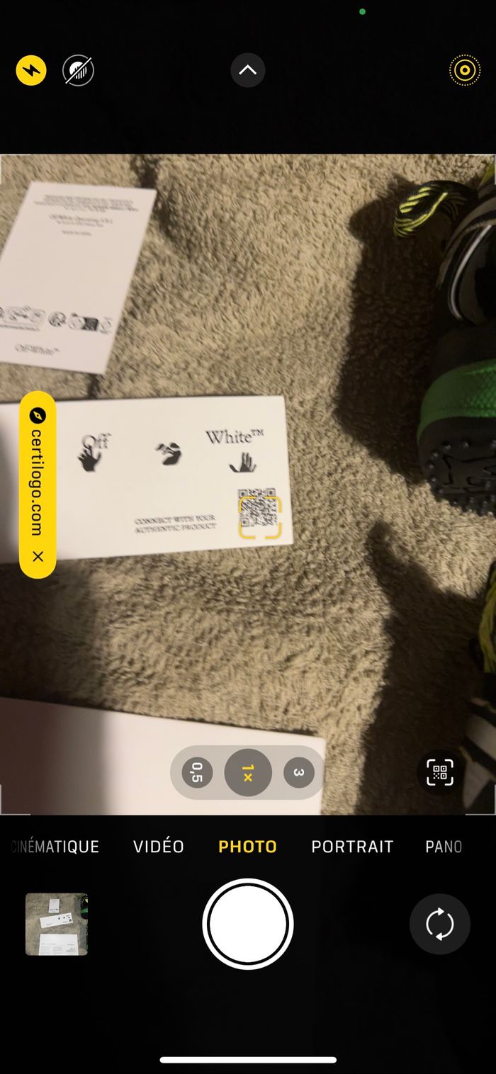 Baskets offWhite 2025 édition limitée rare - photo numéro 5