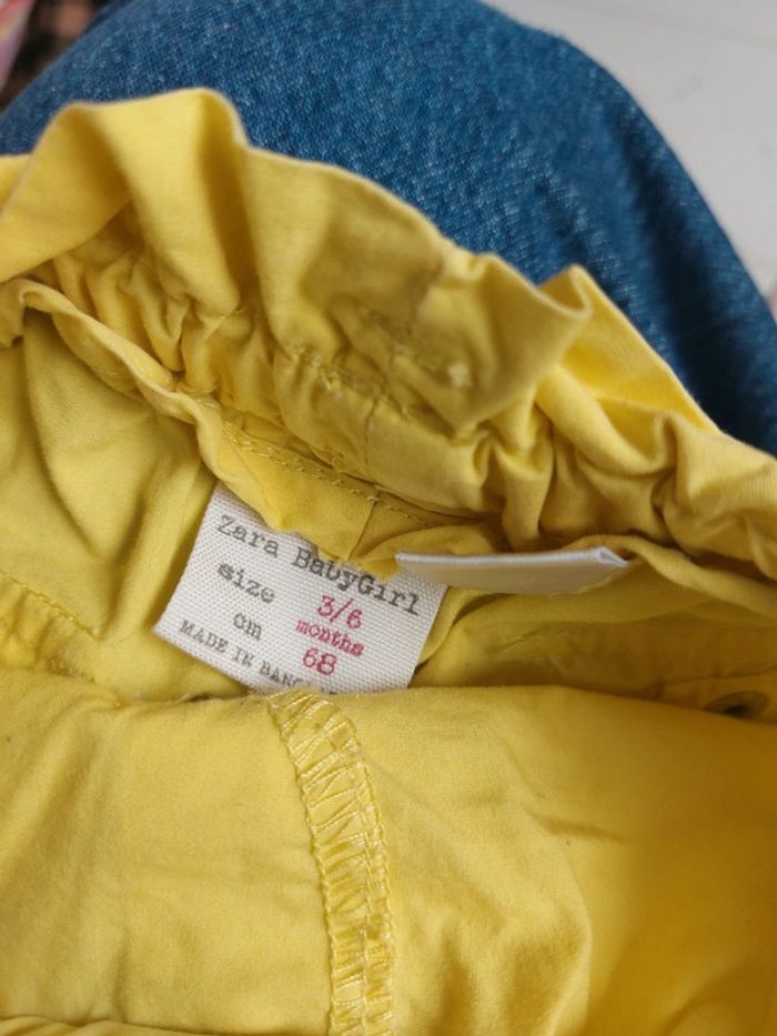 Lot de 3 vêtements été Zara Taille 3/6 mois - photo numéro 5