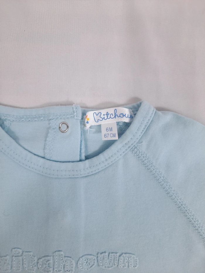 Tee shirt manches longues kitchoun, 6 mois - photo numéro 2