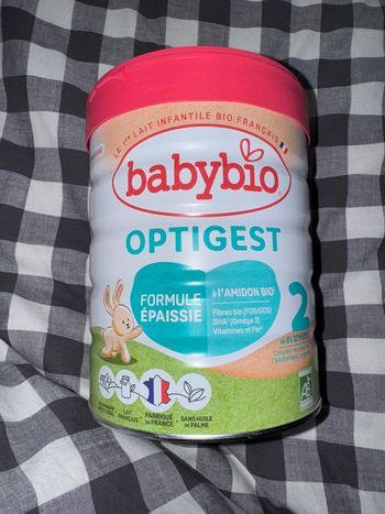 Lait 2ème âge formule épaissie BabyBio