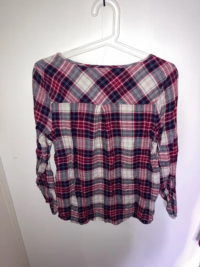 Blouse à carreau camaïeu - photo numéro 2