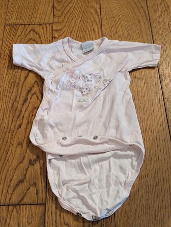 Body manches courtes croisé Absorba 6m