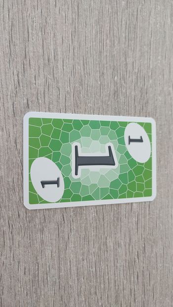 Carte numéro 1 n°1 pièce détachée Skyjo jeu de société #E15
