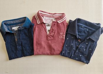 Lot 3 polos 8 ans