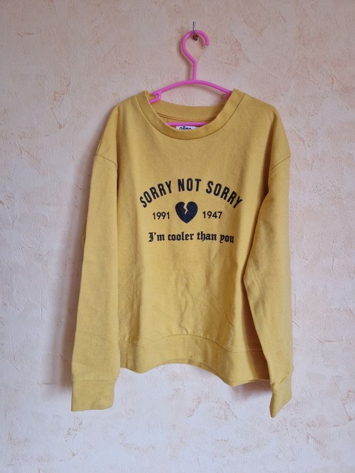 Pull moutarde