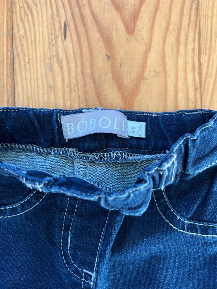 Jean pantacourt bébé fille - photo numéro 3