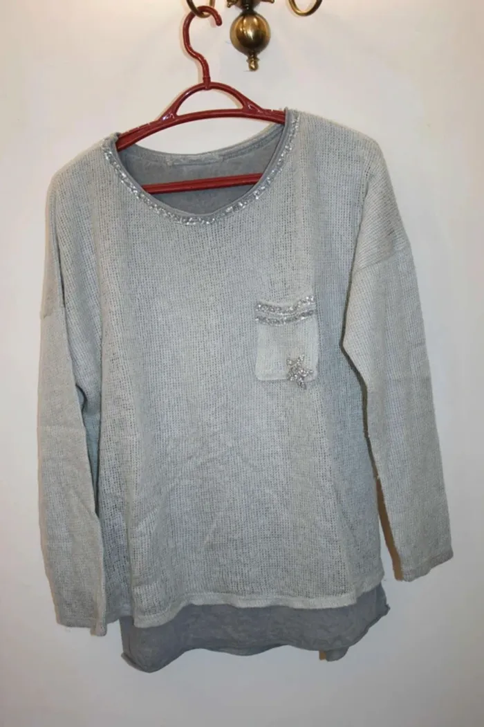 lot  pulls et tee shirt - photo numéro 4