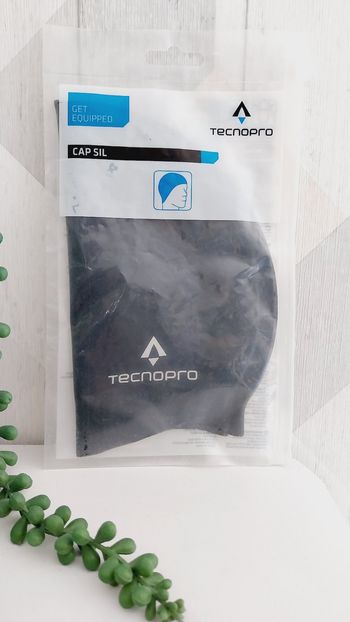 Bonnet de bain Intersport noir T.U 10 ans