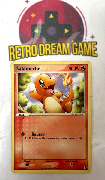 Nintendo Pokémon JCC Salameche EX rouge feu et vert feuille  (57/112)